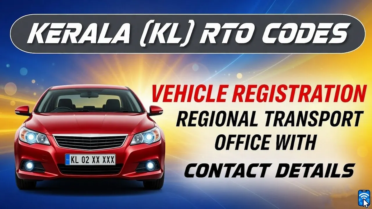 Kerala (KL) Vehicle Registration RTOs