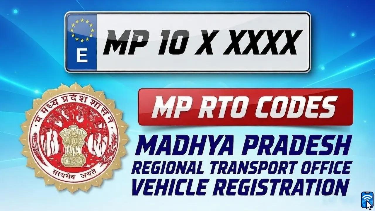 mp vehicle rto codes list
