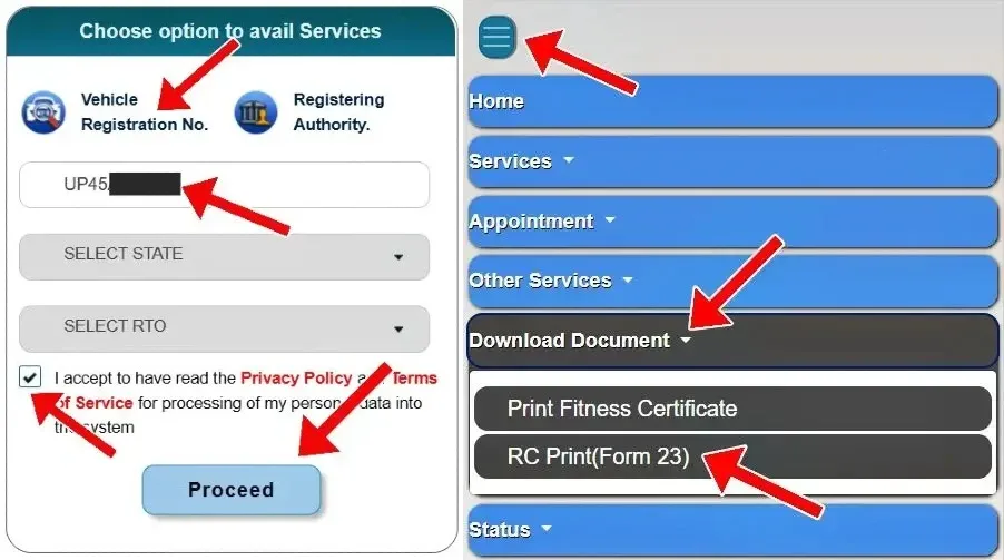 RC Book Print Form 23