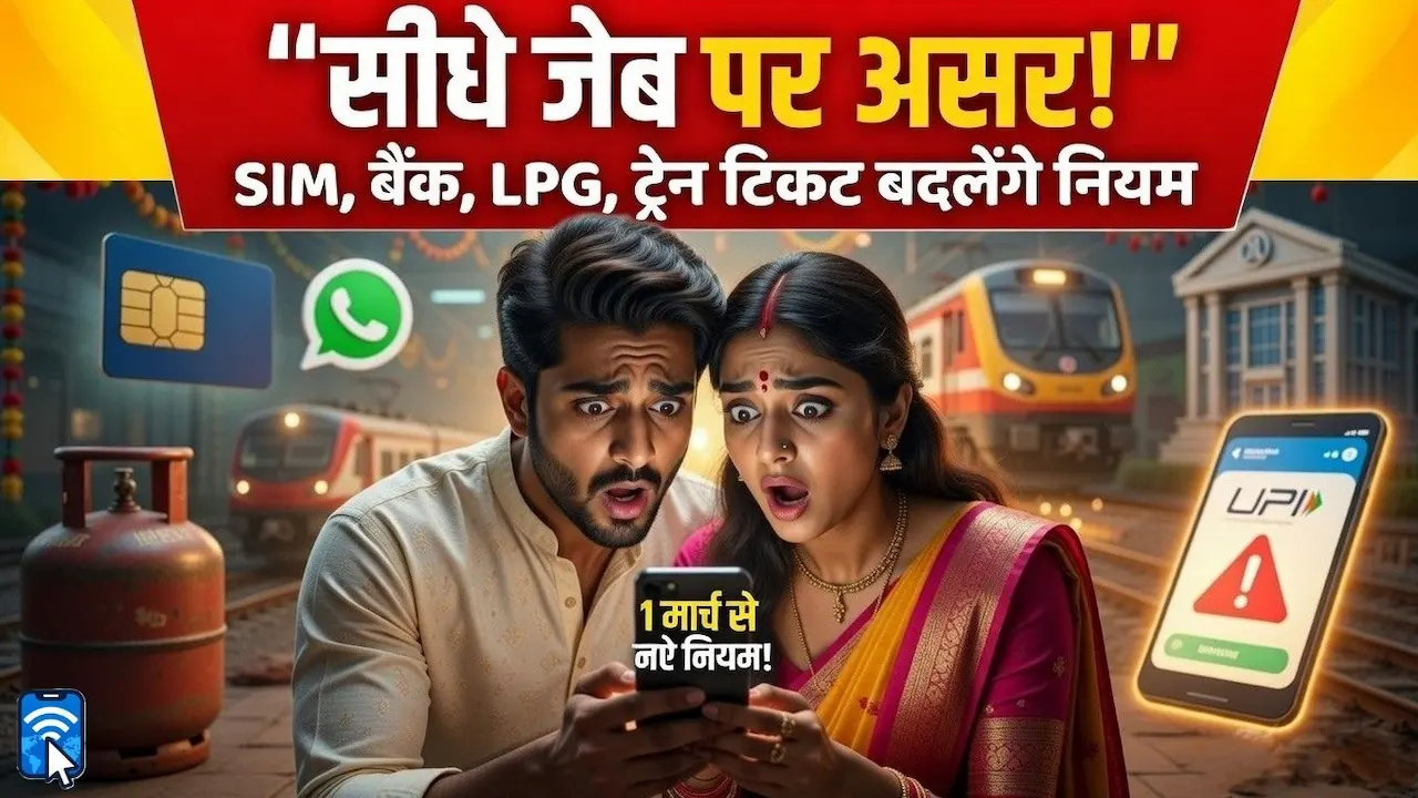 1 मार्च 2026 नए नियम