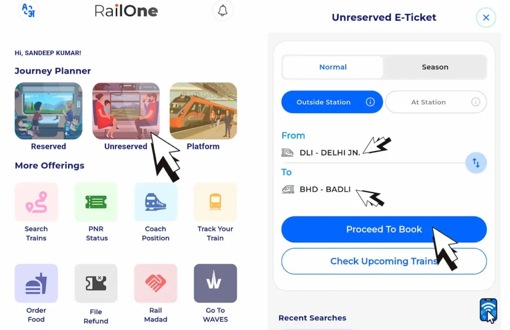 1 मार्च से बंद हो जाएगा यह ऐप? ट्रेन टिकट बुक करने के लिए इस्तेमाल करना होगा RailOne App? जानें पूरा प्रोसेस 5 general ticket booking railone app
