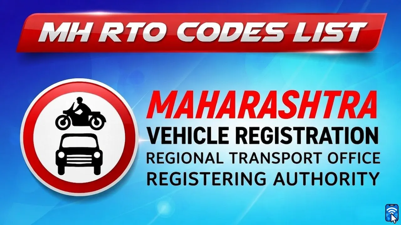 Maharashtra (MH) RTO Code List