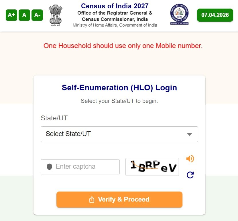 Digital Census 2027 Process: ऑनलाइन जनगणना शुरू, देने होंगे इन 33 सवालों के जवाब, आप इस तरह भर सकते है अपनी जानकारी जानिए स्व-गणना प्रोसेस 3 census india 2027 online form