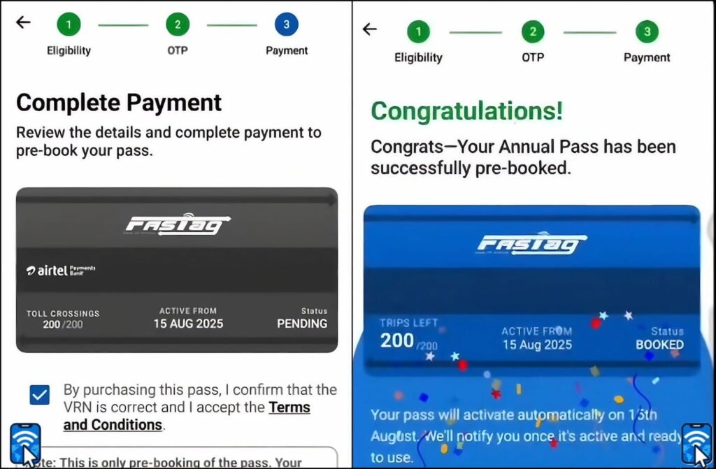 FASTag Annual Pass 2026: ₹15 में पार करें टोल? साल में 200 बार मिलेगी यह सुविधा, जानें पूरा नियम और आवेदन का तरीका 6 complete payment fastag annual pass