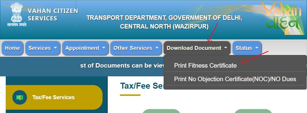 Download Fitness Certificate